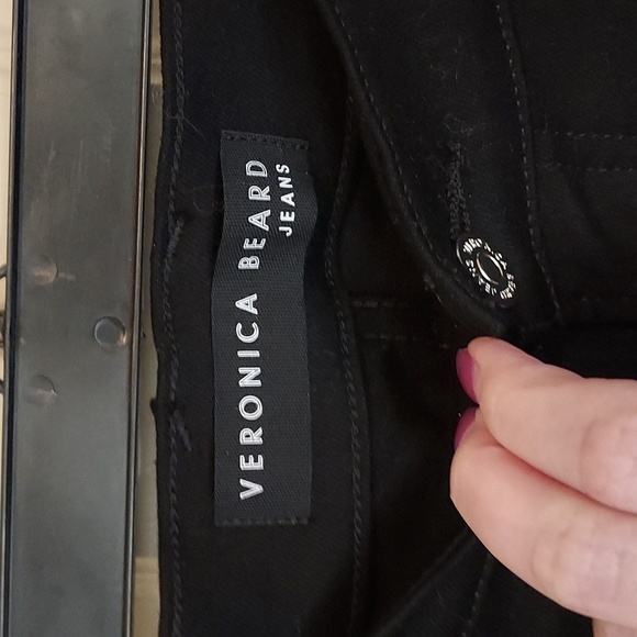 Veronica Beard Debbie Skinny Jeans with Rhinestones - Picture 8 of 12